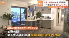 「これで購入しやすくなるはず」東京五輪選手村マンション抽選方法見直しへ　これまで最高倍率“266倍”も　| TBS CROSS DIG with Bloomberg