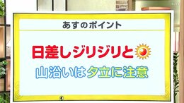 高知の天気　２３日　青空広がるも山沿いでは天気の急変に注意　山岸拓気象予報士が解説|TBS NEWS DIG