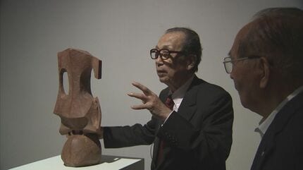 日本を代表する彫刻家 澄川喜一さん死去 錦帯橋に魅せられ彫刻家の道へ