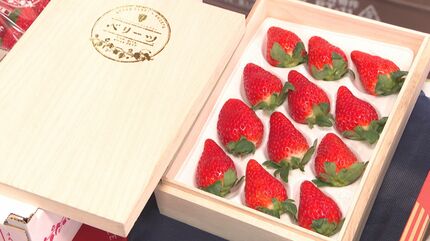 大分いちご旬入り宣言 ベリーツ1箱27万円の高値も 出荷量増加へ | 大分