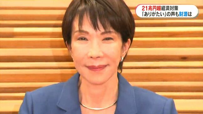 電気・ガス補助、おこめ券…21兆円超の総合経済対策「財源不足は国債」に「結局負担は…」の声も|TBS NEWS DIG