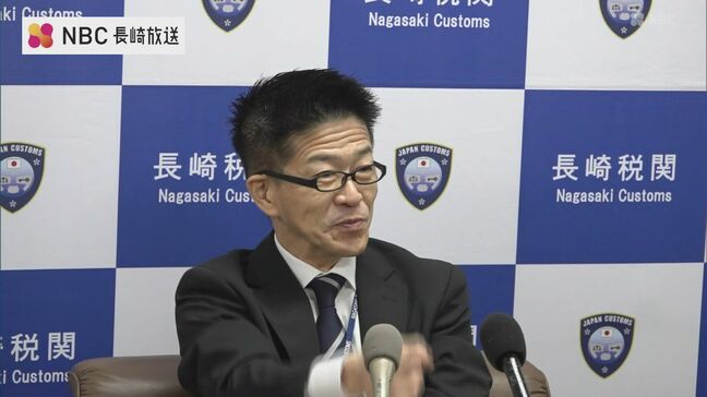 長崎税関 渡邊智義税関長就任会見「次世代型の税関を目指す」|TBS NEWS DIG