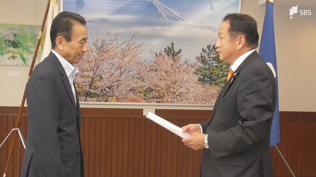 台風6号による河津町の土砂災害で早期復旧と安全対策を 県議会・自民改革会議が鈴木知事に提言=静岡|TBS NEWS DIG