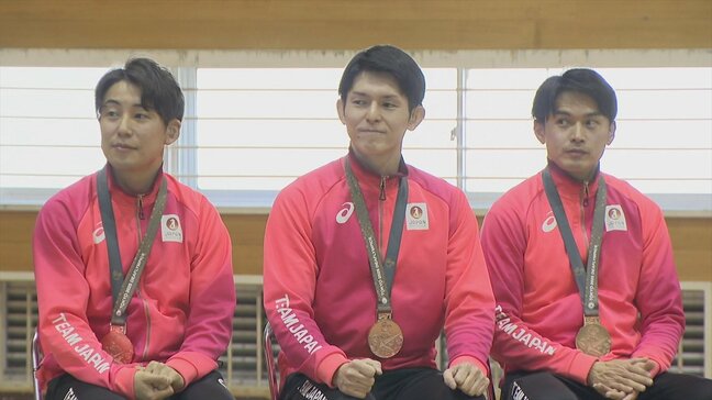 『あきらめないでやれることを』　デフリンピックで銅メダル　３選手が県立ろう学校を訪問　山梨|TBS NEWS DIG