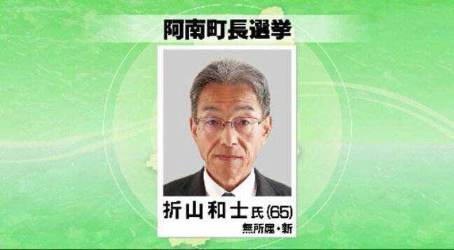 阿南町の町長選挙告示…新人1人が立候補　長野|TBS NEWS DIG