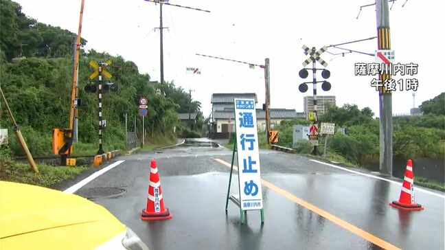 JR在来線の一部で運転見合わせ 大雨で交通に影響 鹿児島|TBS NEWS DIG