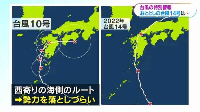 2年前の「過去最強」と呼ばれた台風14号とは|TBS NEWS DIG