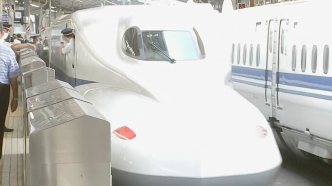 東海道・山陽新幹線「のぞみ」自由席　来年春に3両→2両へ　JR東海・JR西が発表|TBS NEWS DIG