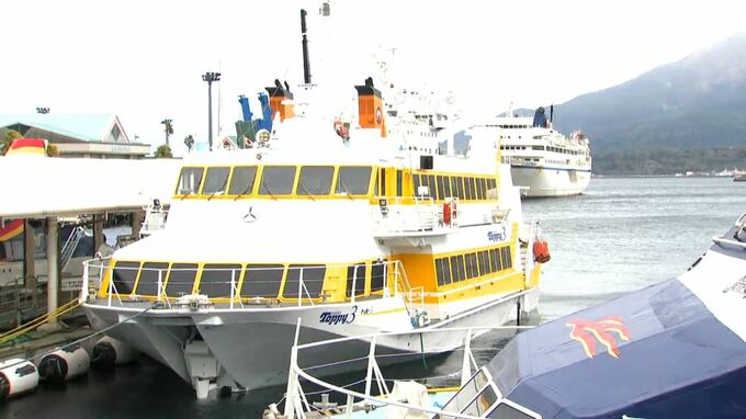 種子屋久高速船　始発から条件付き運航　鹿児島　|　鹿児島のニュース｜MBC NEWS｜南日本放送