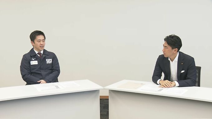 大阪でもライドシェア実現を　吉村大阪府知事が小泉元環境大臣に要望書提出|TBS NEWS DIG