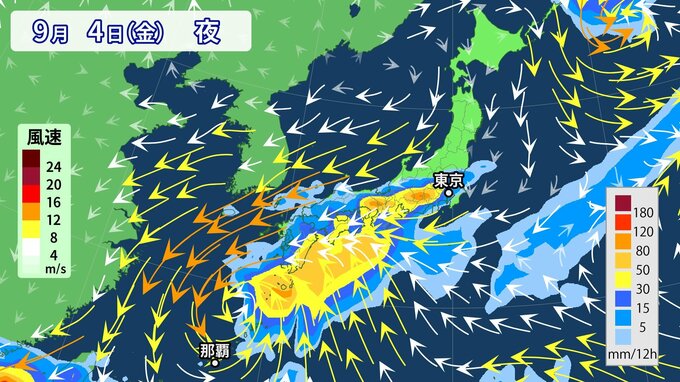 【ダブル台風】「台風18号」が復活　「熱帯低気圧b」も「台風24号」へ　秋雨前線+台風で大雨のおそれ【台風情報・雨風の予想シミュレーション】|TBS NEWS DIG
