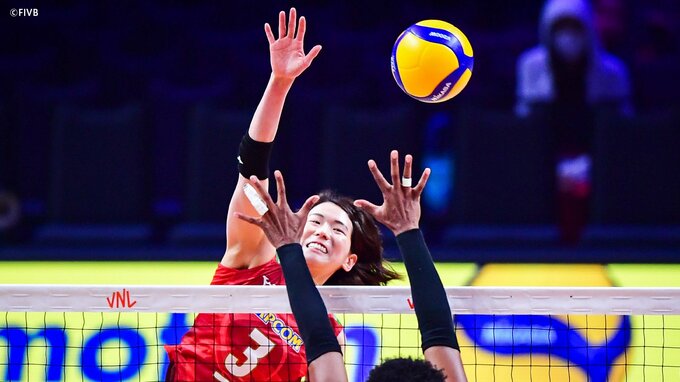 パリ切符目指す眞鍋ジャパン、世界11位のドミニカ共和国に辛勝　主将・古賀チーム最多の19得点【ネーションズリーグ】|TBS NEWS DIG