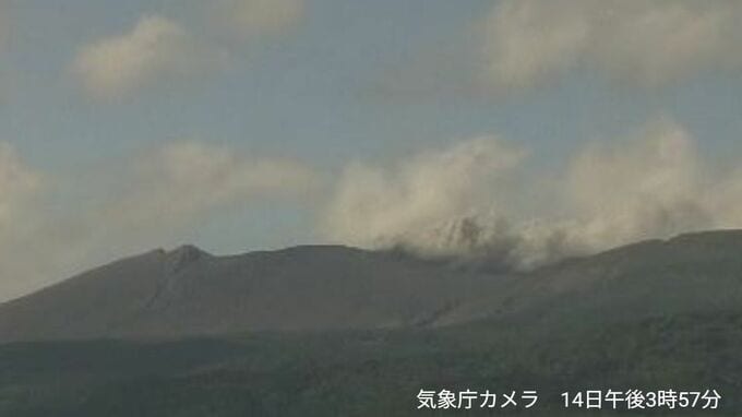 新燃岳で「連続噴火」【きょう14日・あす15日の降灰予報】鹿児島・宮崎　|　鹿児島のニュース｜MBC NEWS｜南日本放送