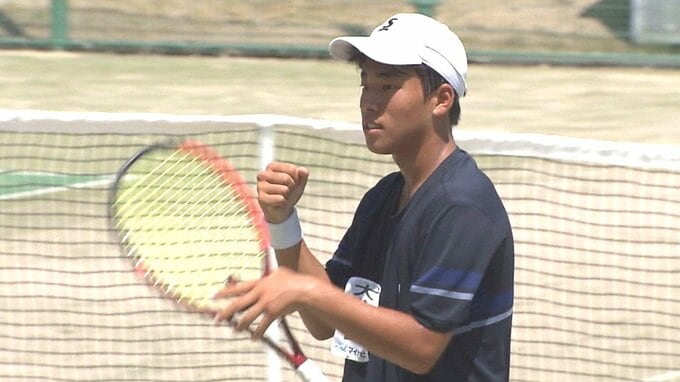 インターハイ　テニス男子シングルス　準決勝で大分舞鶴の2人が直接対決へ　|　大分のニュース｜OBS NEWS｜大分放送