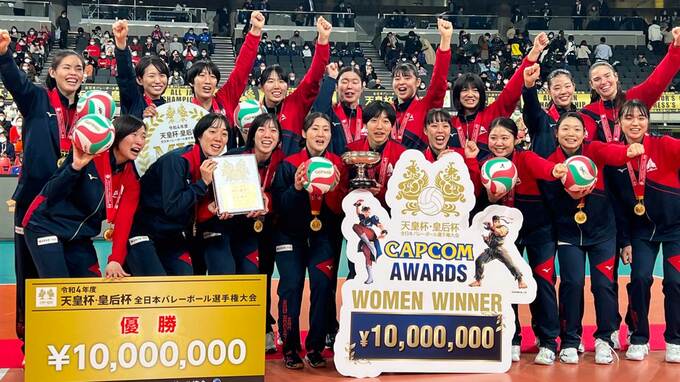 古賀紗理那が両チーム最多の27得点「ワクワクした気持ちで試合が出来た」NECが悲願の初優勝【バレーボール皇后杯・決勝】|TBS NEWS DIG