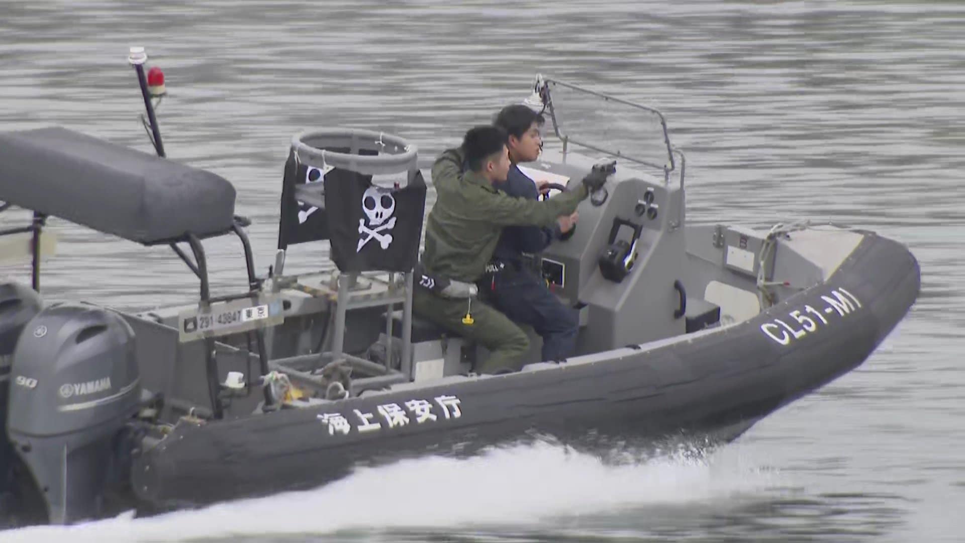 爆発物持ったテロリストが乗船したと想定 苅田港で警察や海保がテロ