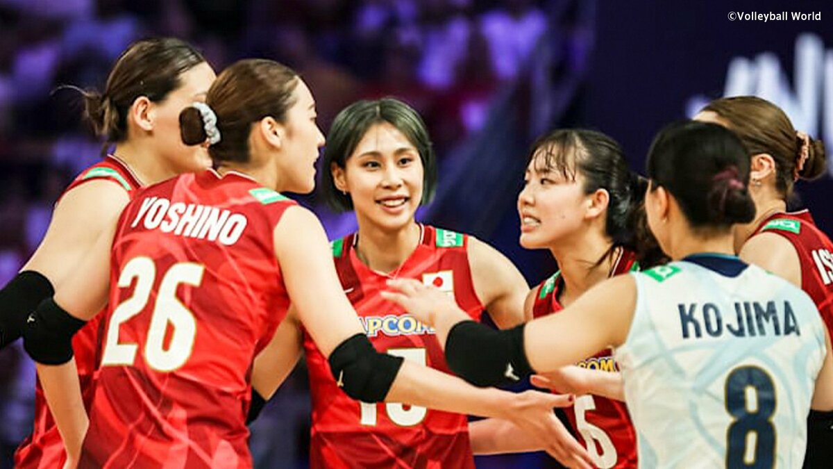 バレー女子日本代表、ブラジルにフルセットで敗れ準決勝敗退 石川真佑