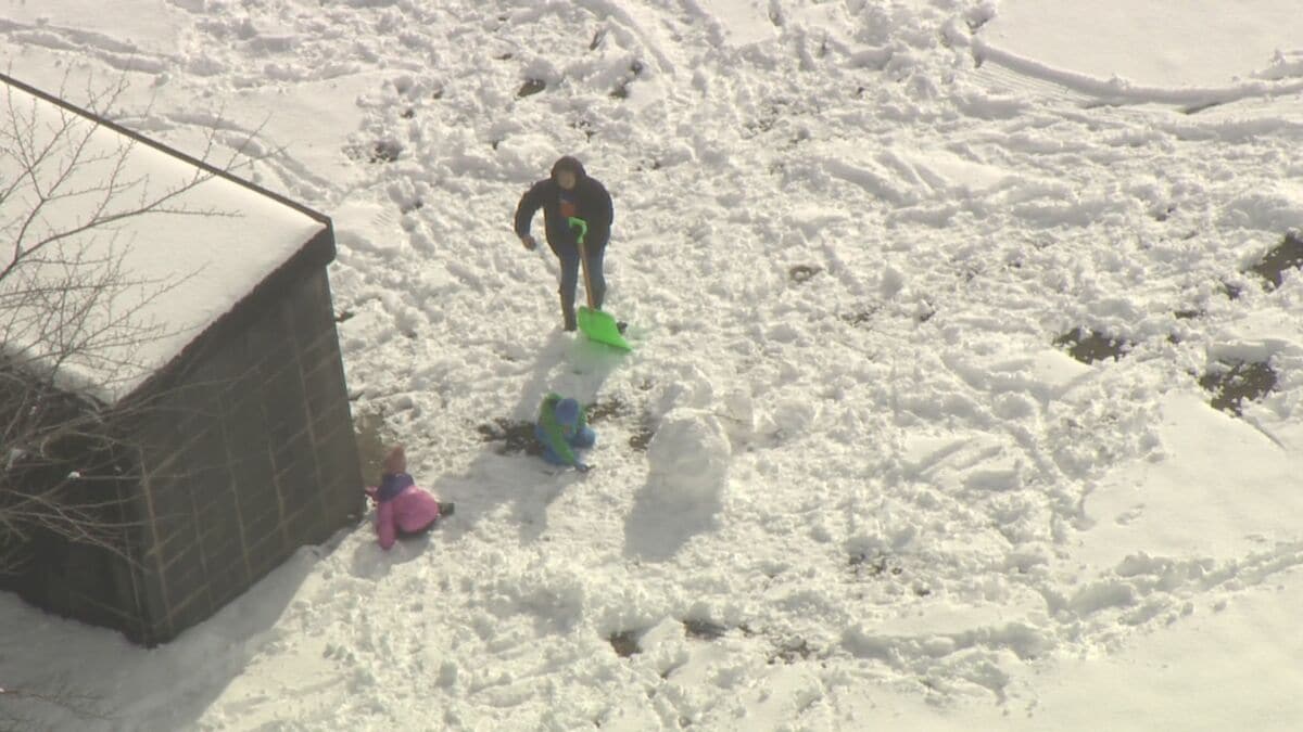 東海地方の各地で雪 三重･いなべ市で積雪15センチ 新幹線遅延や高速道路の予防的通行止めも 名古屋は積雪なしも｢凍える寒さ｣に
