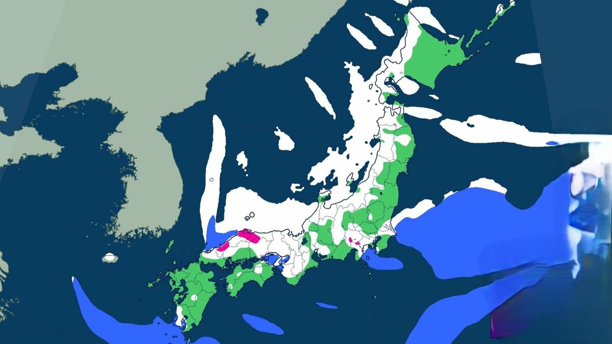 【大雪情報】週末は列島が「極寒」に　東京・大阪・名古屋で降雪、日中5度以下の予想　日本海側は70cm大雪のおそれ【最新雪と雨シミュレーション】