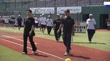 9日の開幕を前に 高校野球岩手大会開会式リハーサル 先導する女子生徒たちがルート確認 盛岡市|TBS NEWS DIG