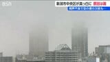 突然、視界が“真っ白”に?! 新潟市中央区の海に近いエリアで「濃い霧」発生 新潟-大阪便が欠航 |TBS NEWS DIG