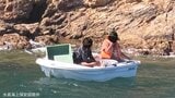 瀬戸内海で釣りをしていたところ強風で手漕ぎボートが動けなくなる...巡視艇が男女2人を救助【水島海上保安部】|TBS NEWS DIG