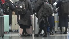 朝鮮学校の児童・生徒ら「迎春公演」参加のため北朝鮮へ 経由地の北京を出発| TBS CROSS DIG with Bloomberg