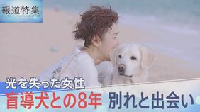「いつまでもいつまでも大好きです」引退する盲導犬への願い　8年寄り添った“相棒”との別れ　最後の日も笑顔で【報道特集】|TBS NEWS DIG