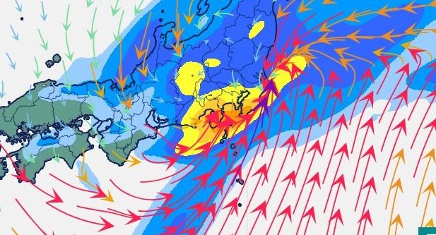 【気象庁】4月2日にかけて西日本～東日本の太平洋側中心に大雨のおそれ　予想24時間降水量は九州南部120mm・伊豆諸島・奄美地方100mm【4月6日（月）にかけての雨風シミュレーション】|TBS NEWS DIG