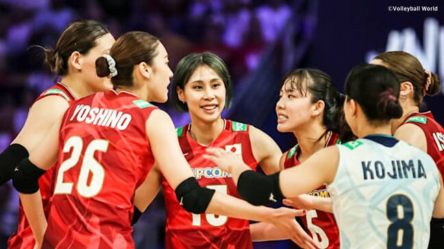 バレー女子日本代表、ブラジルにフルセットで敗れ準決勝敗退　石川真佑「すごく悔しい」3位決定戦はポーランド【ネーションズリーグ】|TBS NEWS DIG
