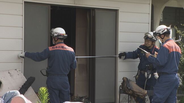 住宅が全焼し78歳の女性が死亡…2人暮らしで息子は外出中　長野・松本市|TBS NEWS DIG