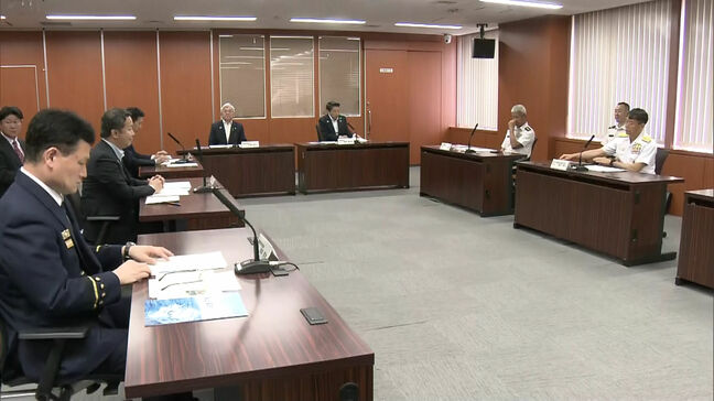 大規模災害に備えて連携強化を確認 福岡県や自衛隊などがトップ会談 梅雨時期を前に|TBS NEWS DIG