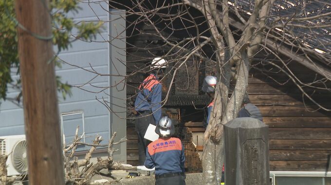 「家が燃えている」付近民から通報 七尾市能登島で火事 けが人なし　|　石川県のニュース｜MRO北陸放送