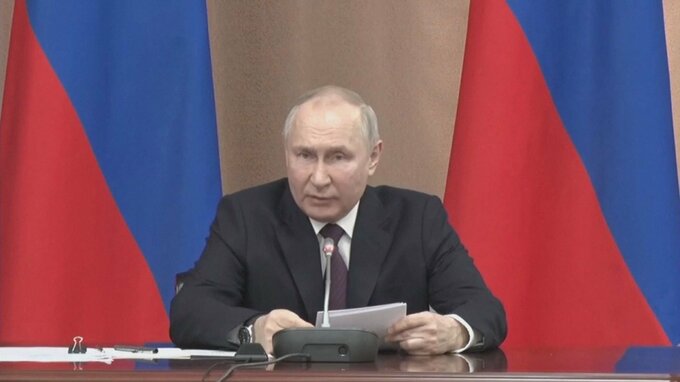 プーチン大統領「極めて強力な反ロシアプロパガンダ」欧米非難　G7首脳 対ロ制裁強化表明するなか|TBS NEWS DIG