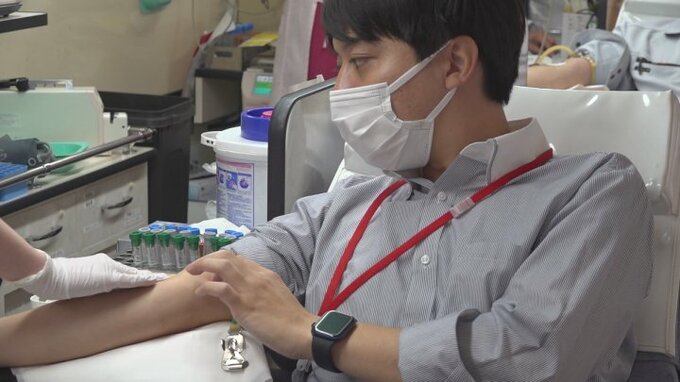「特にこの時期の協力に感謝」建設業の社員ら120人が献血　寒くなる時期は協力者が減少　|　山梨のニュース | ＵＴＹテレビ山梨