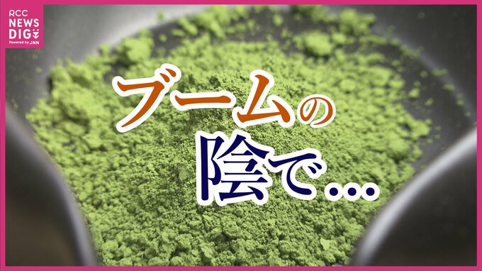 「仕入れ価格が３倍のものも」「抹茶だけでなくほうじ茶も」世界的な抹茶ブームで伸び悩む生産量　仕入れ確保　生産量確保のために様々な取り組み|TBS NEWS DIG