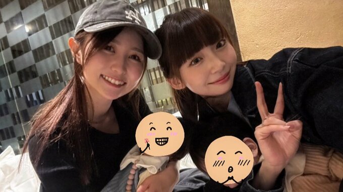 【 荻野由佳 ＆ まつきりな 】　5か月 ＆ 3か月ベビー連れで渋谷ランチ　「まだママ友そんなにいなくて　本当に貴重でうれしい！！！」「こもりっきり育児の私を連れ出してくれました」|TBS NEWS DIG