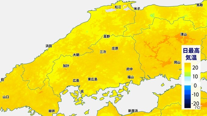 3月だけど…各地 “5月並み”の気温　広島で今年初「夏日」を観測　安芸太田町加計25.7℃　多くの地点で今年最も高い気温に　|　RCC NEWS | 広島ニュース | RCC中国放送