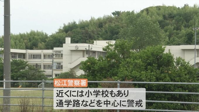 近くには小学校　松江市の国道ででクマと車両が衝突　警察が警戒　|　BSSニュース | BSS山陰放送