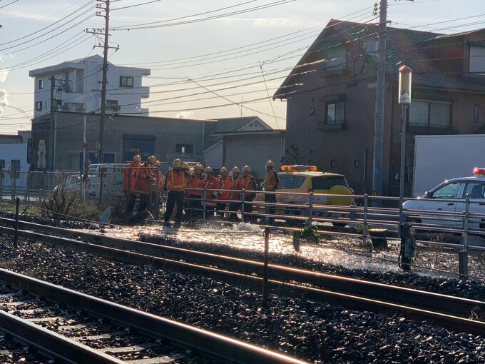 【交通情報】ＪＲ山陽線・徳山～新山口駅間　一時運転見合わせ　沿線で水道管が破裂　午後２時運転再開　|TBS NEWS DIG