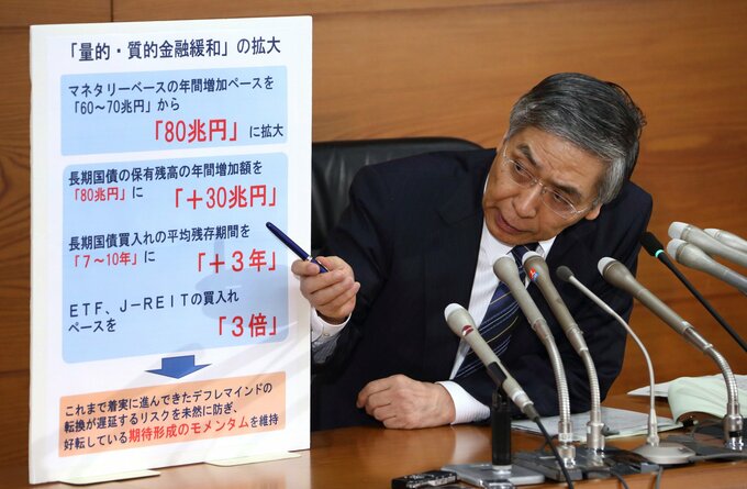 薄氷の大規模緩和拡大、２年・２％にこだわり－14年下期・日銀議事録