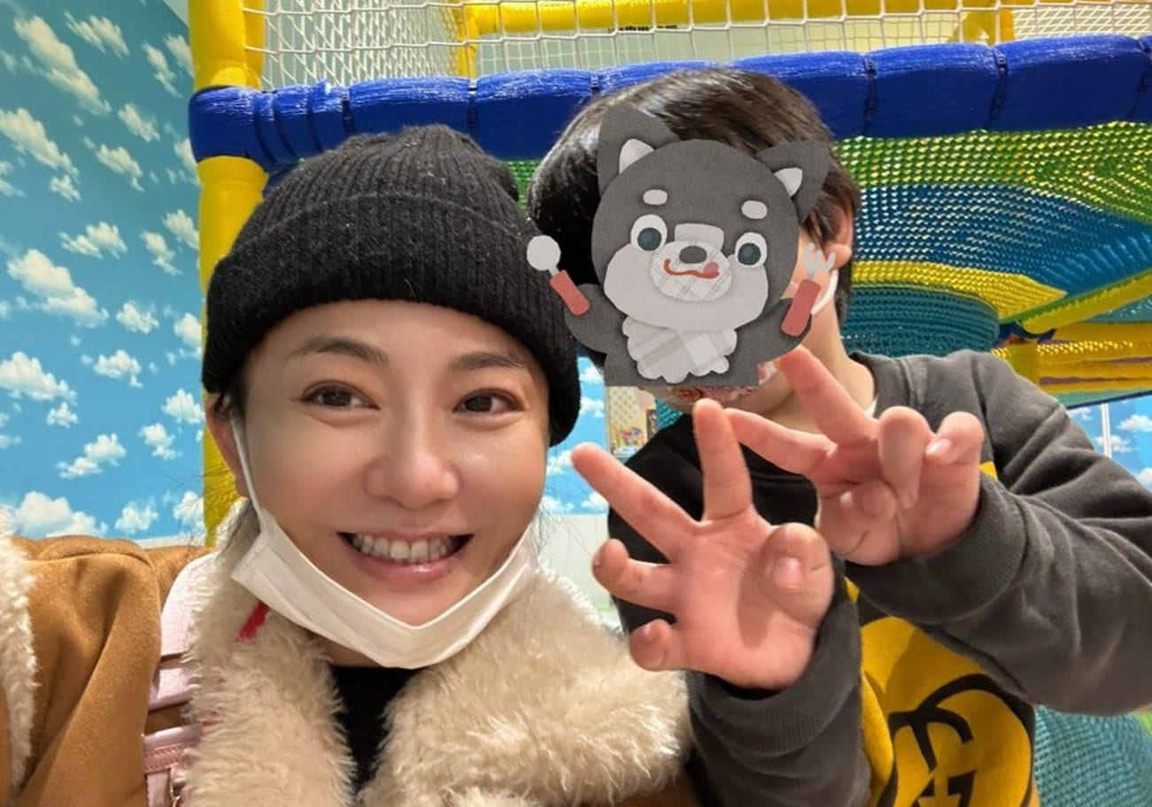 華原朋美 】 「三連休楽しんでますか?」 子どもと連休を満喫