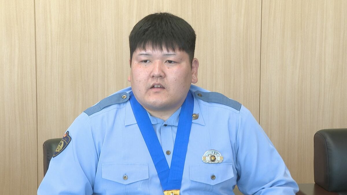 ふだんは地域をパトロール レスリング全国大会で準優勝の警察官が市長