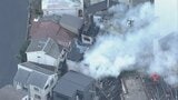 【速報】大阪・守口市の長屋で火事 京阪萱島駅から約600mの住宅街|TBS NEWS DIG