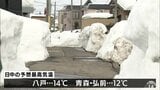 青森市・弘前市の予想最高気温は１２℃　青森県内各地で気温上昇　落雪に注意を　|　青森のニュース│ATV NEWS│青森テレビ