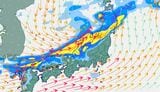 【大雨情報】北日本から東日本 7日にかけ、雷を伴い非常に激しい雨が降り、大雨となる所が 【雨と風のシミュレーション・発雷確率】|TBS NEWS DIG
