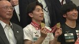 2冠成し遂げ初の岩手入り 体操・全日本種目別選手権「ゆか」5連覇の南一輝選手が世界選手権へ飛躍誓う|TBS NEWS DIG