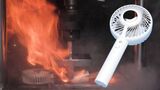 人気の携帯扇風機が、火災の原因に!?事故を防ぐには「使い方」と「捨て方」に注意! | 北海道のニュース|HBC北海道放送