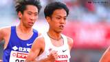 男子5000m 森凪也が悲願の初V、アジア大会代表内定 ラスト100m勝負で粘り勝ち ゴール後は拳を突き上げる【陸上日本選手権】|TBS NEWS DIG