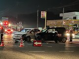 軽乗用車と普通乗用車が衝突4人搬送 いわき市の鹿島街道 午後8時半すぎ 福島 | 福島のニュース│TUF
